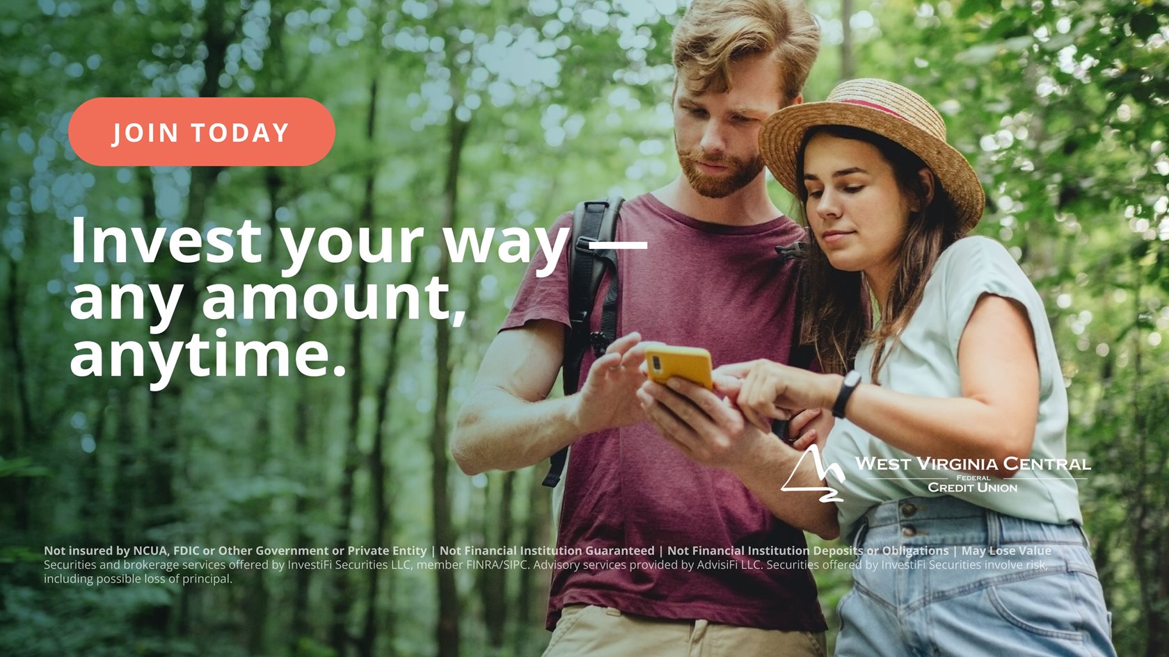 Invest your way – any amount, anytime.